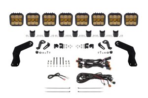Can-Am Maverick X3 LED Light Bar - Roof - Diode Dynamics - SS5 Sport CrossLink - Yellow - `17-`25 Can-Am Maverick X3 LED Light Bar - Roof - Diode Dynamics - SS5 Sport CrossLink - Yellow - `17-`25